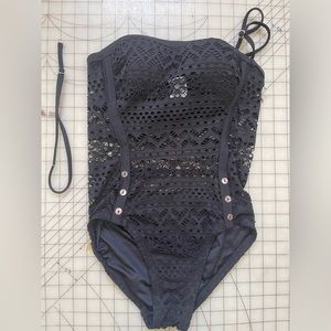 One piece bodysuit/swimsuit size 2